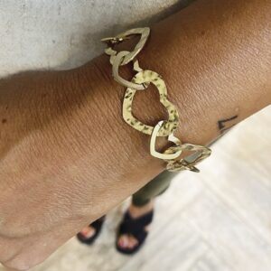 bracciale martellato